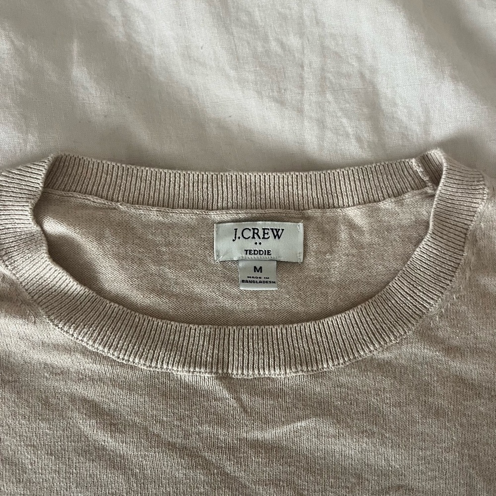J. Crew Teddi Crewneck Sweater